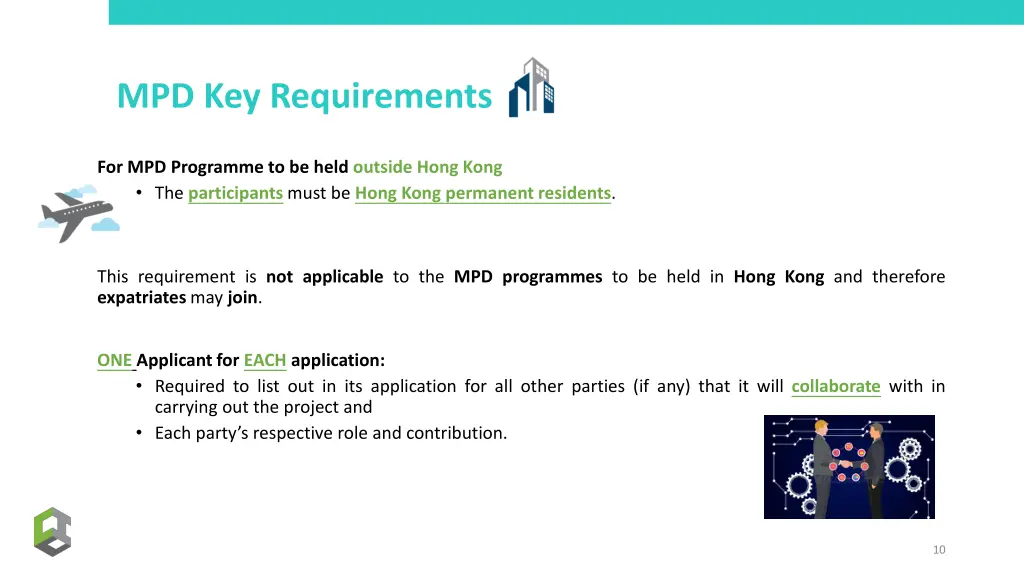 mpd key requirements