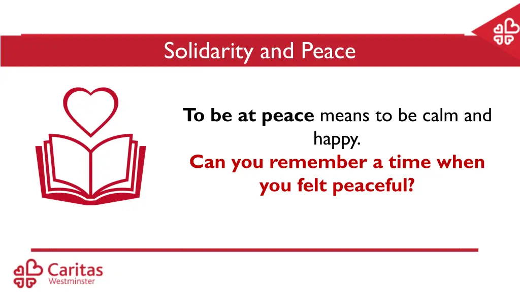 solidarity and peace