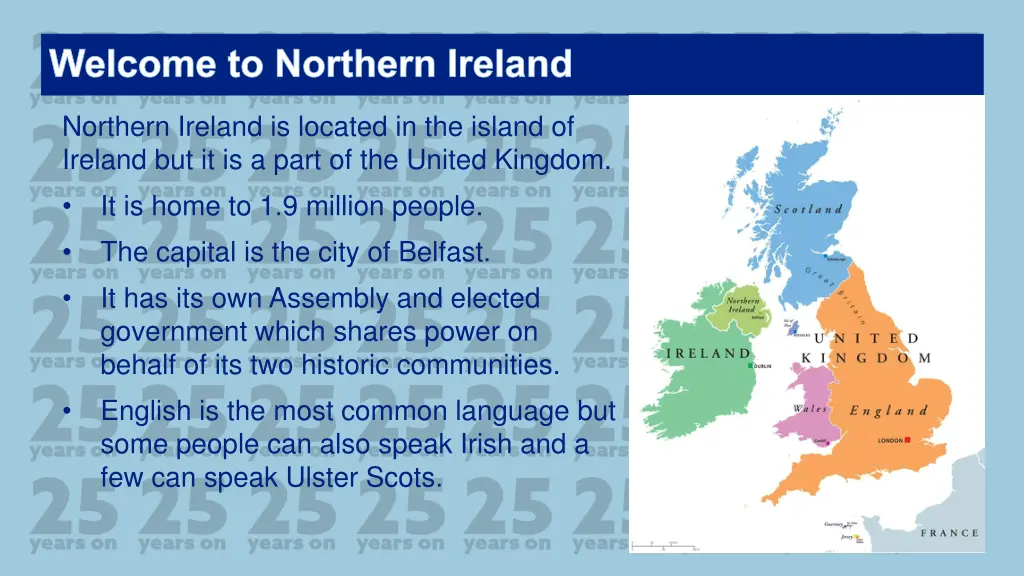 welcome to northern ireland