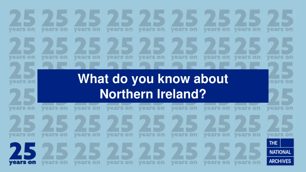 what do you know about northern ireland