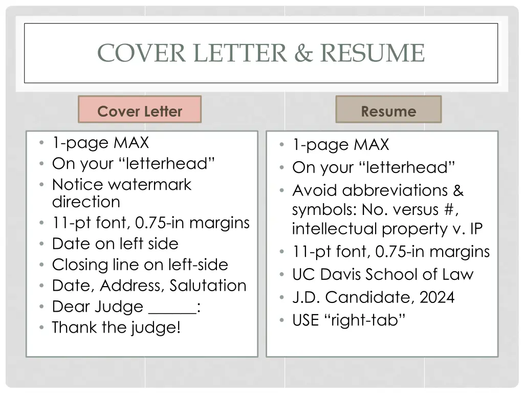 cover letter resume