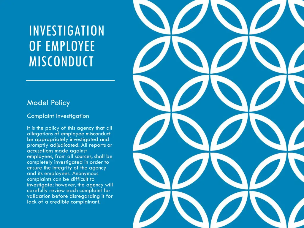 investigation of employee misconduct 2