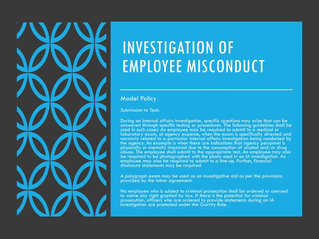 investigation of employee misconduct 8