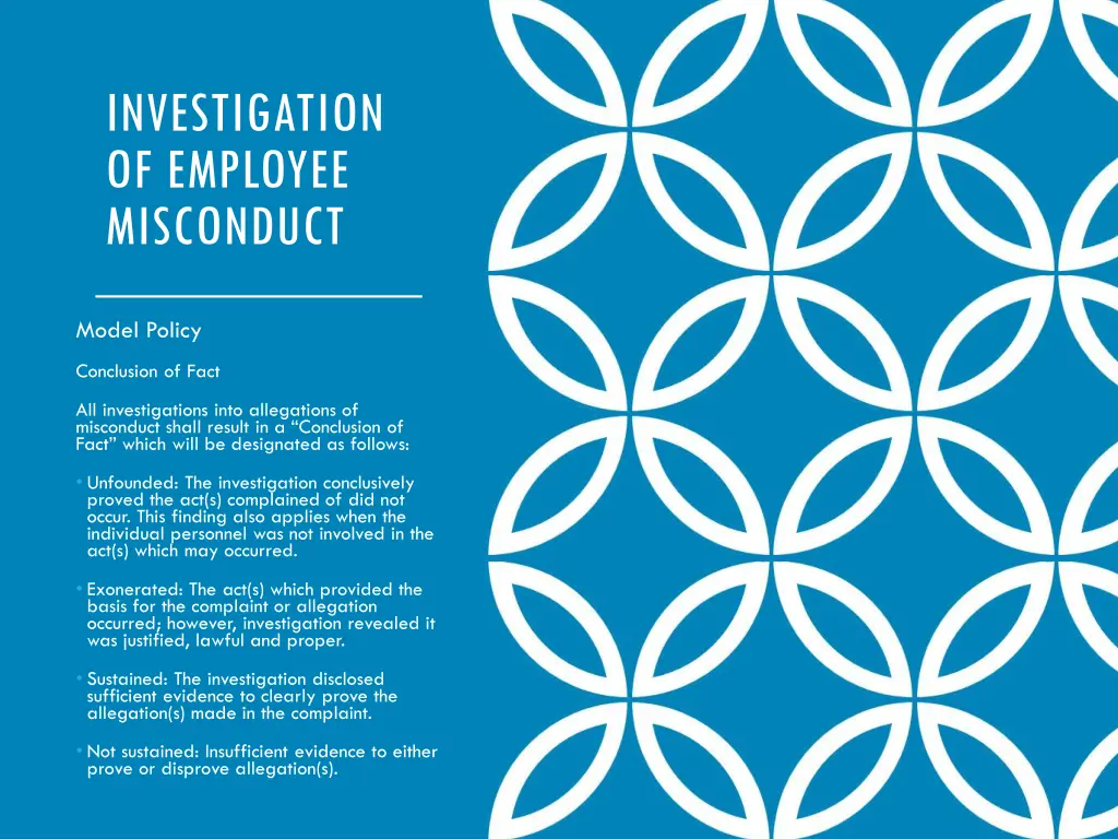 investigation of employee misconduct 9