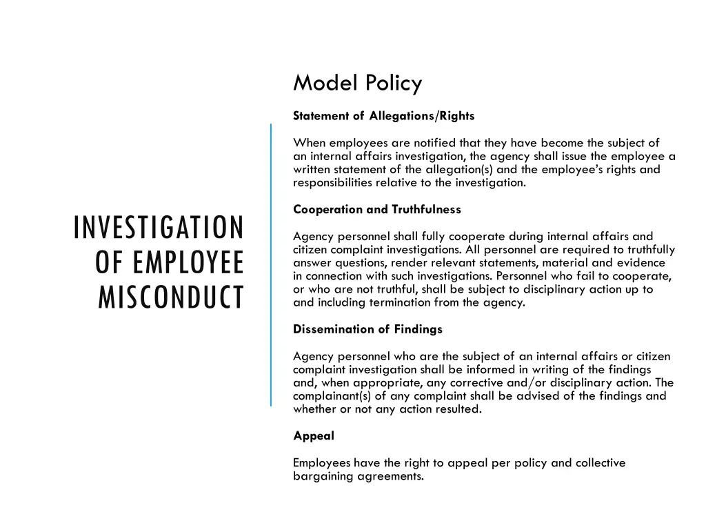 model policy 5