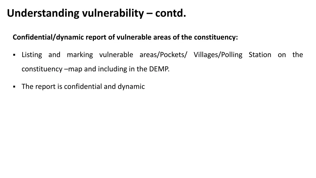 understanding vulnerability contd 1