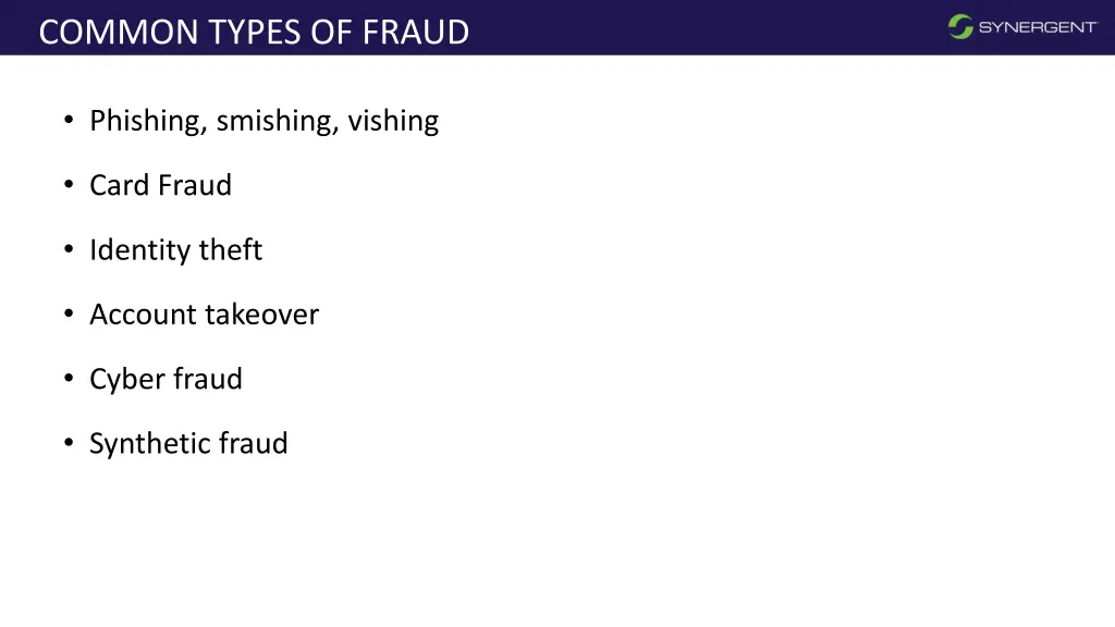 common types of fraud 1