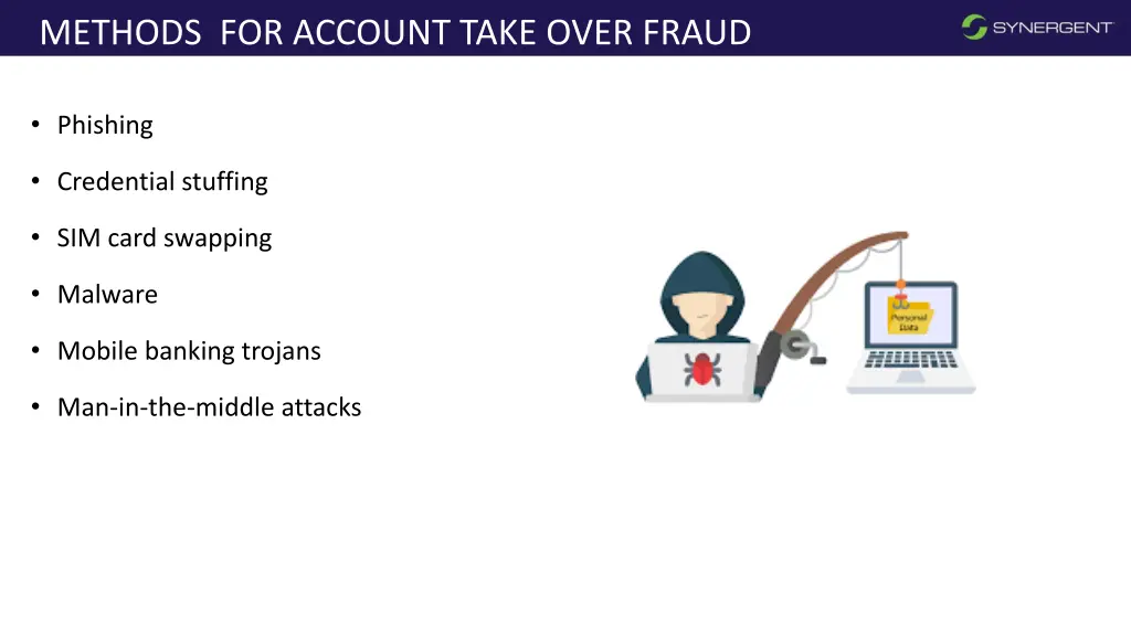 methods for account take over fraud