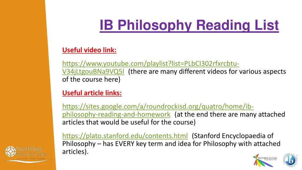 ib philosophy reading list 2