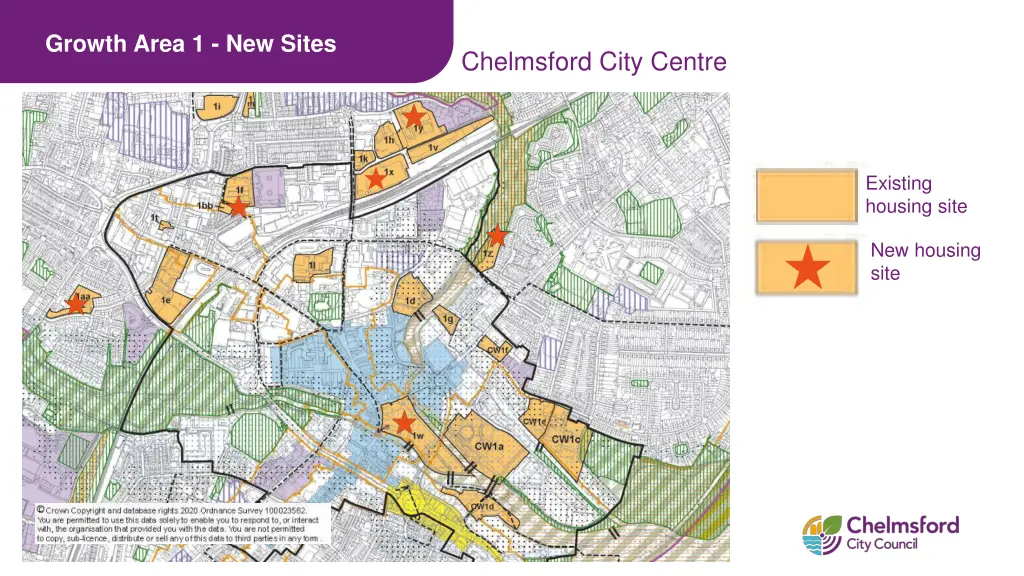 growth area 1 new sites