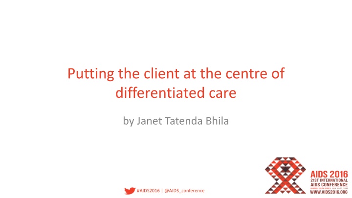 putting the client at the centre