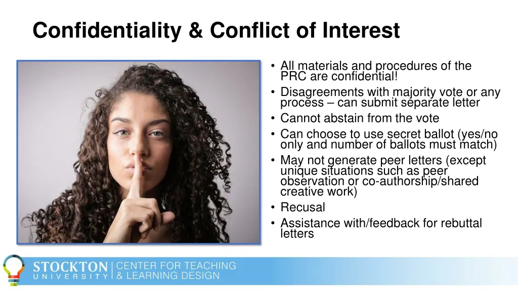 confidentiality conflict of interest