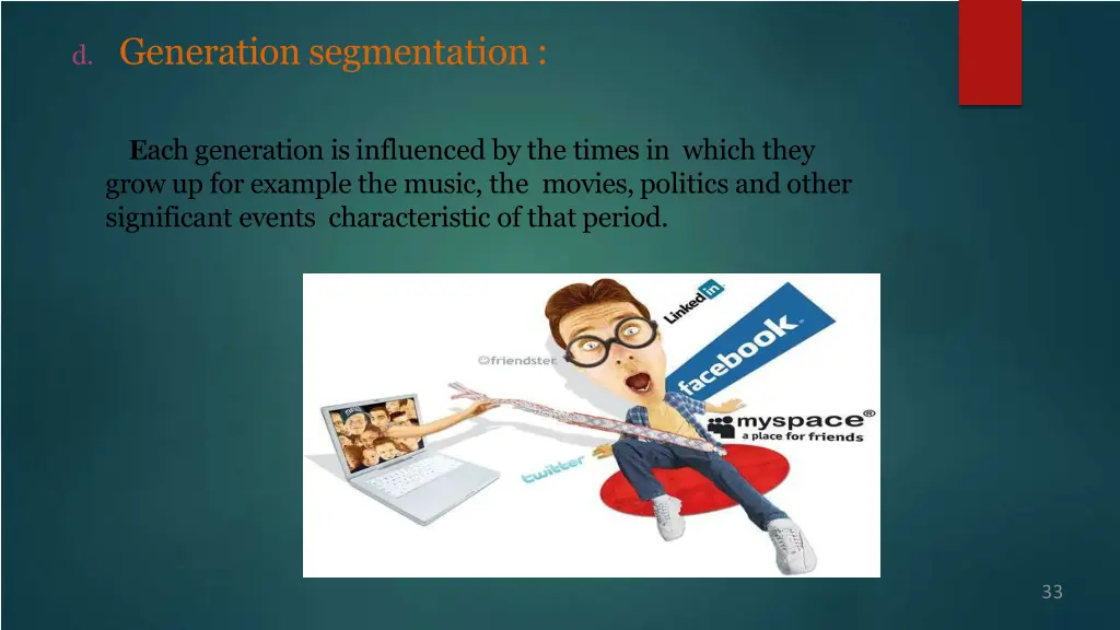 d generation segmentation