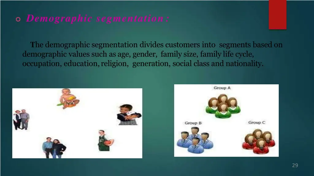 demographic segmentation 6