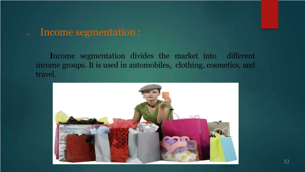 income segmentation