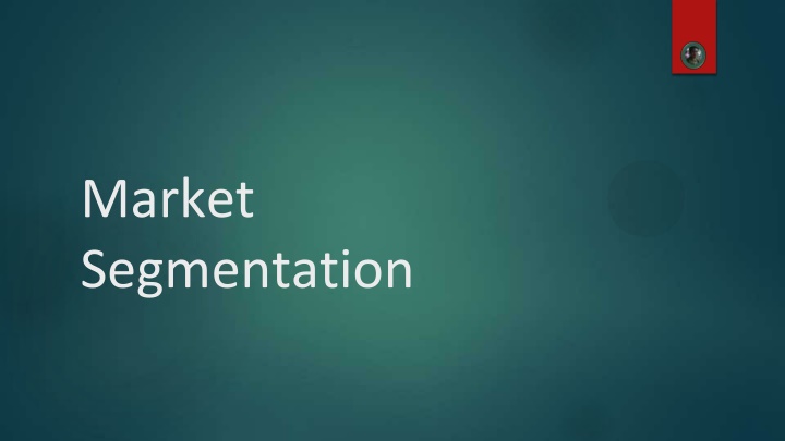 market segmentation