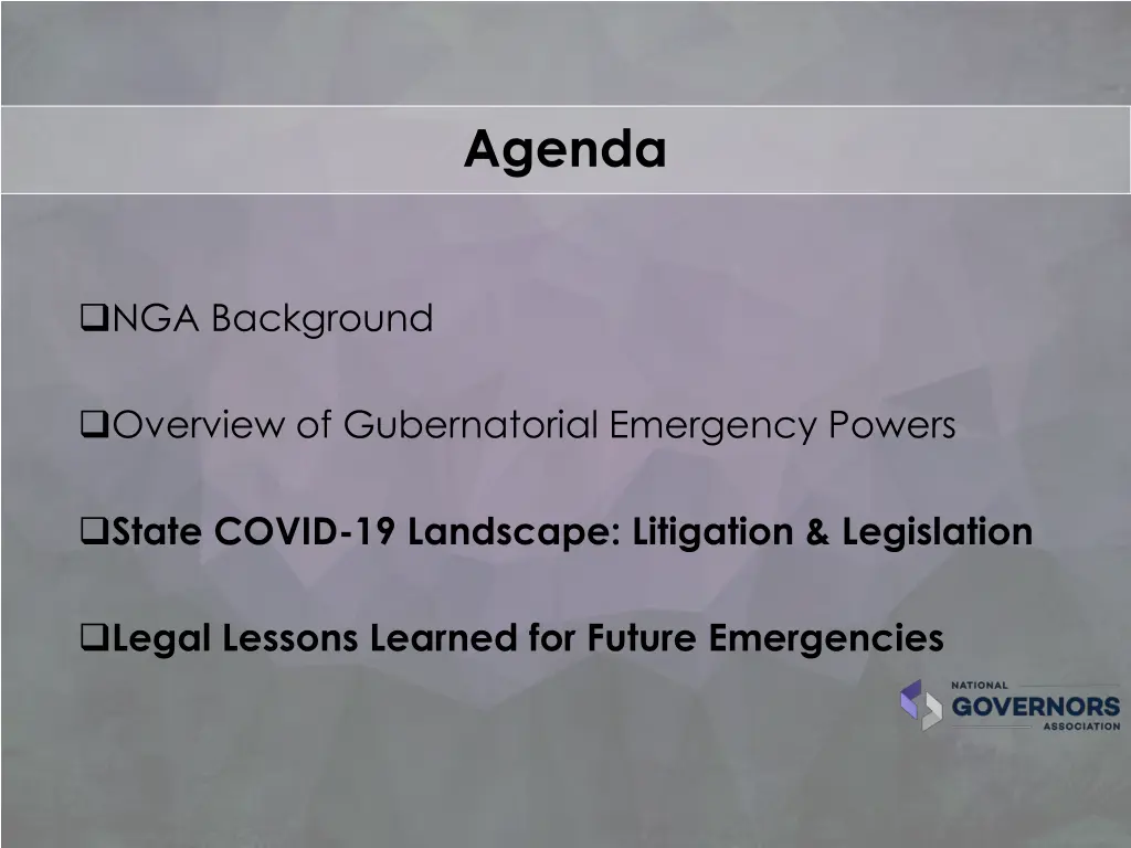 agenda 3