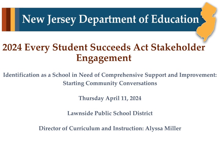 2024 every student succeeds act stakeholder