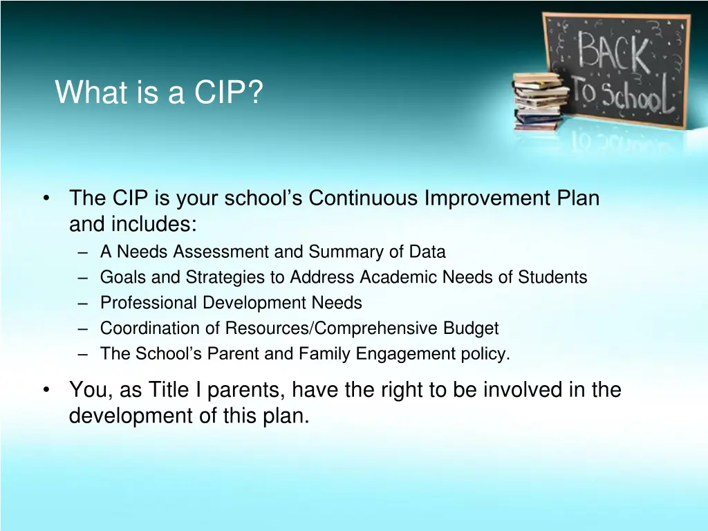 what is a cip