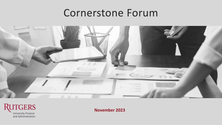 cornerstone forum