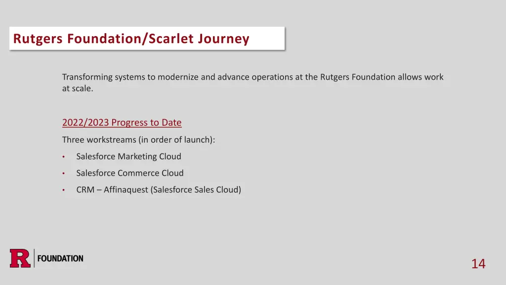 rutgers foundation scarlet journey