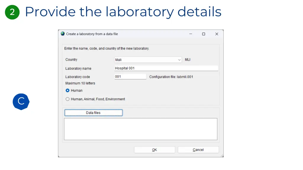 provide the laboratory details