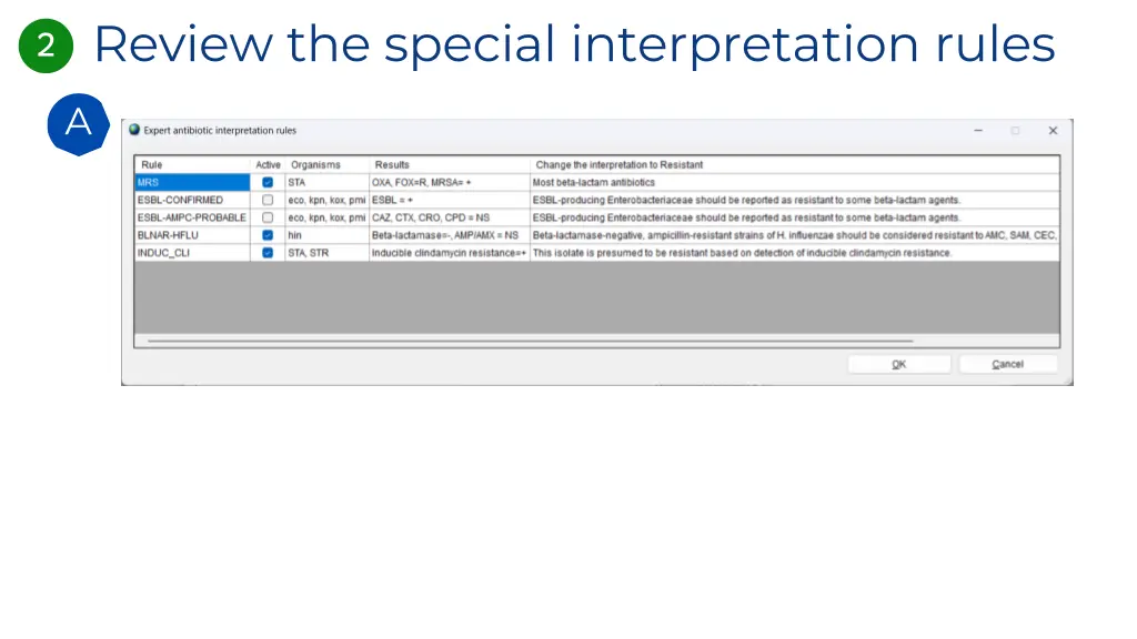 review the special interpretation rules 1