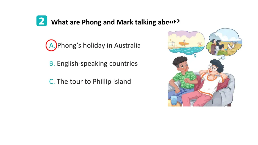 what are phong and mark talking about