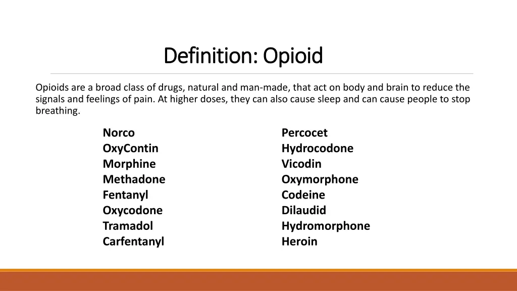 definition opioid definition opioid