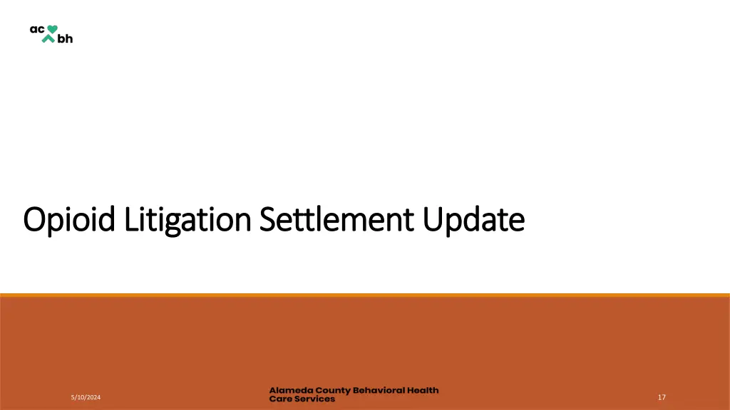 opioid litigation settlement update opioid