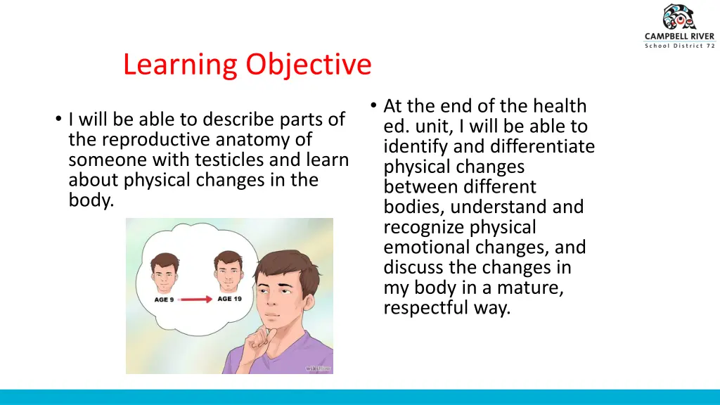 learning objective