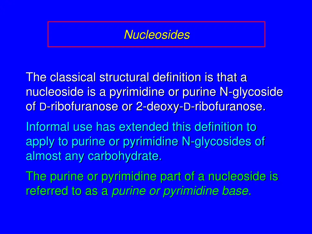nucleosides