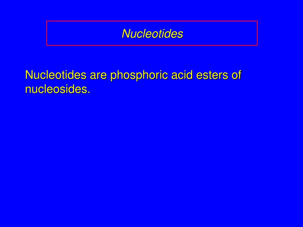 nucleotides