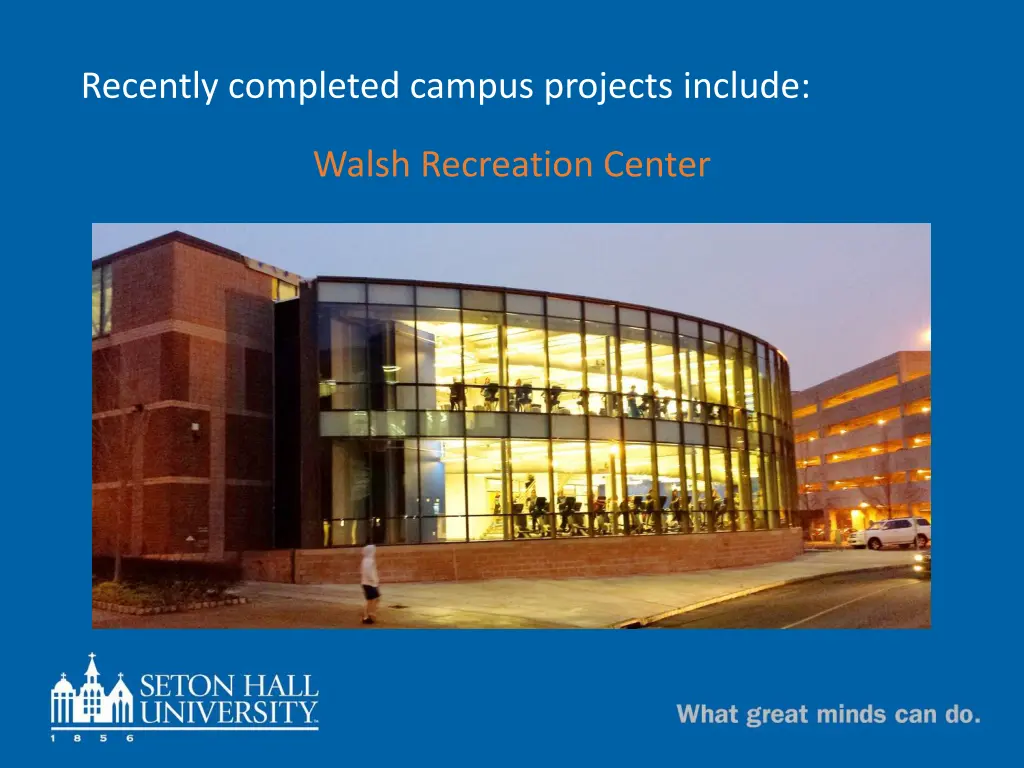 recently completed campus projects include 3