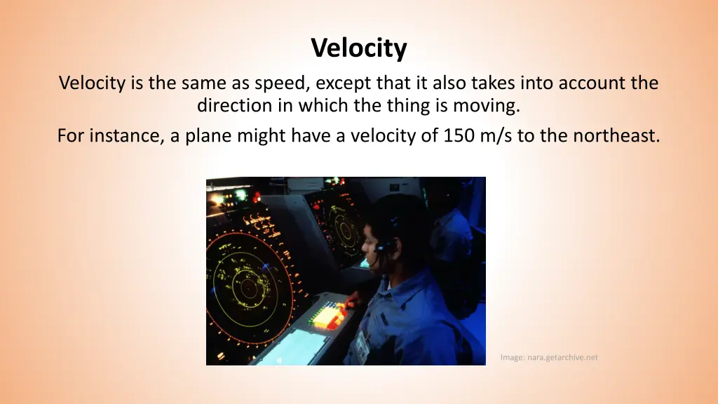 velocity