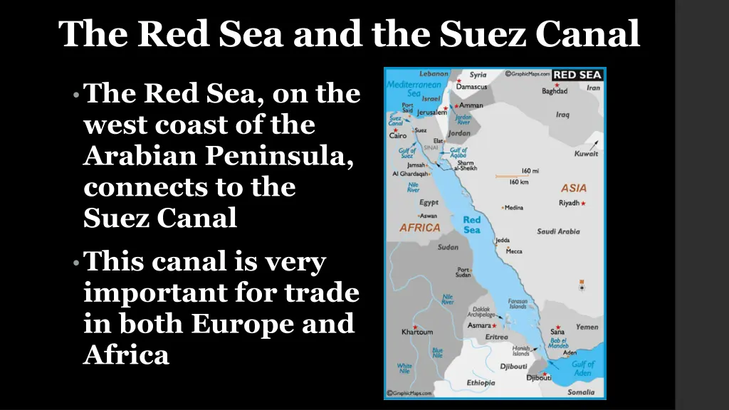 the red sea and the suez canal