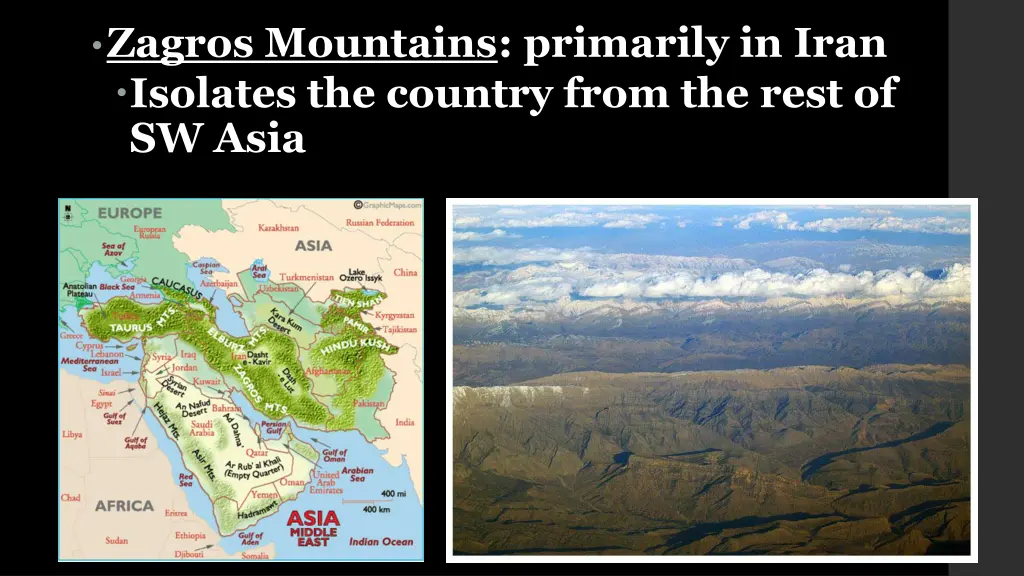 zagros mountains primarily in iran isolates