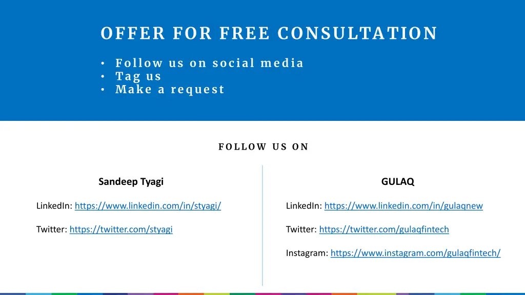 offer for free consultation