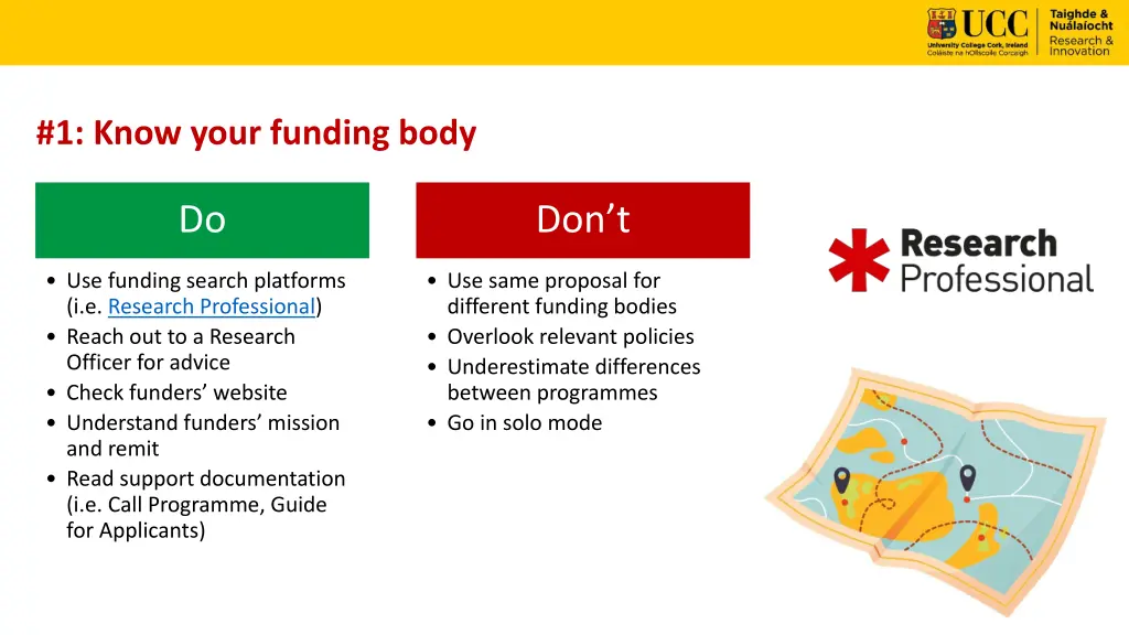 1 know your funding body 1