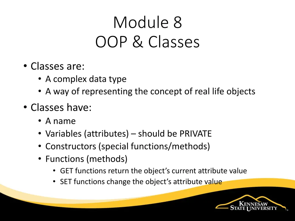 module 8 oop classes