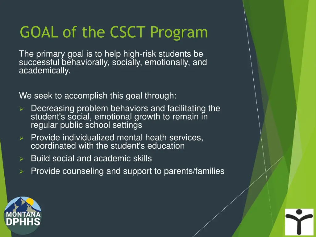 goal of the csct program