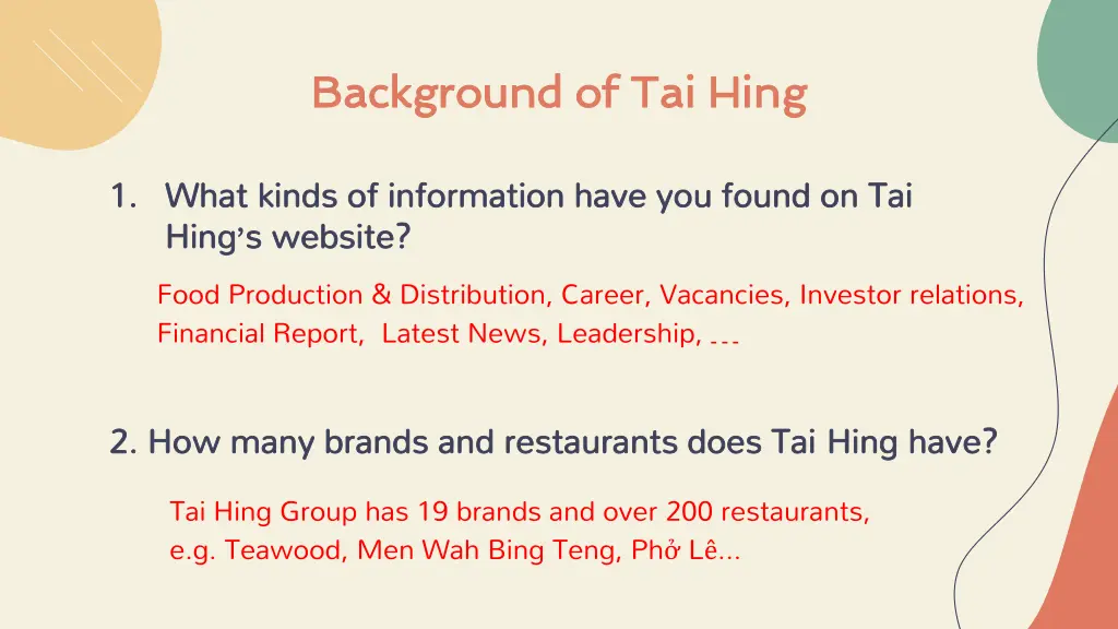 background of tai hing background of tai hing