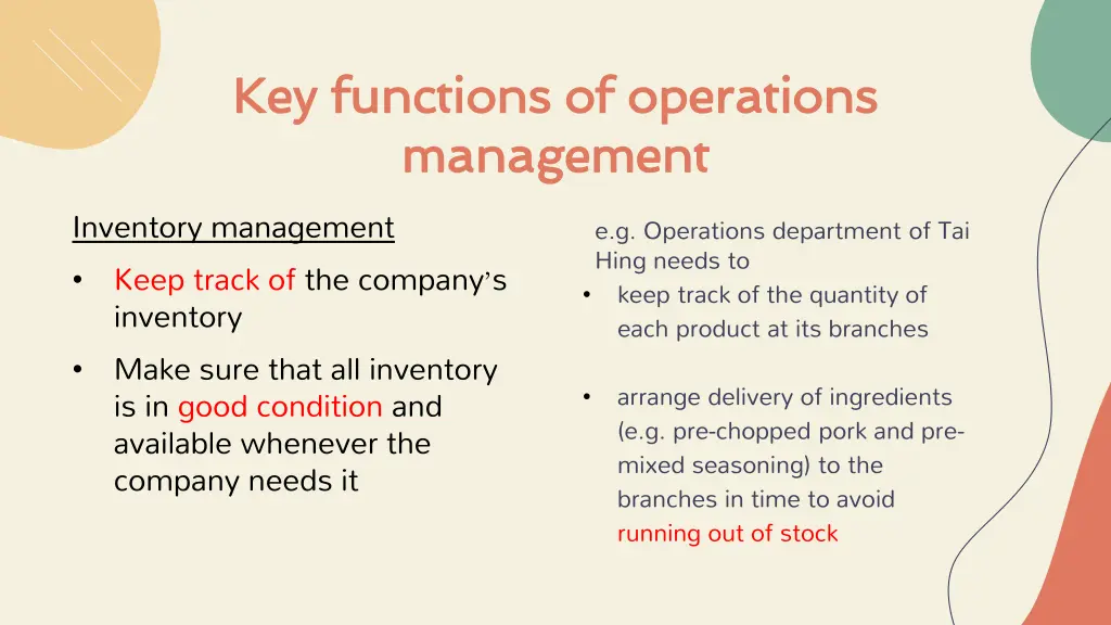 key functions of operations key functions 1