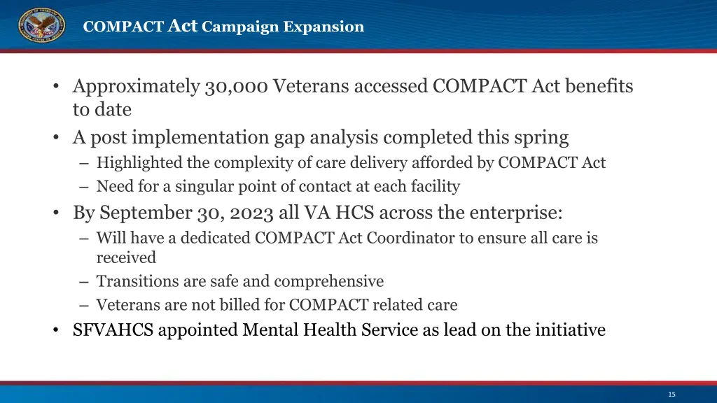 compact act campaign expansion