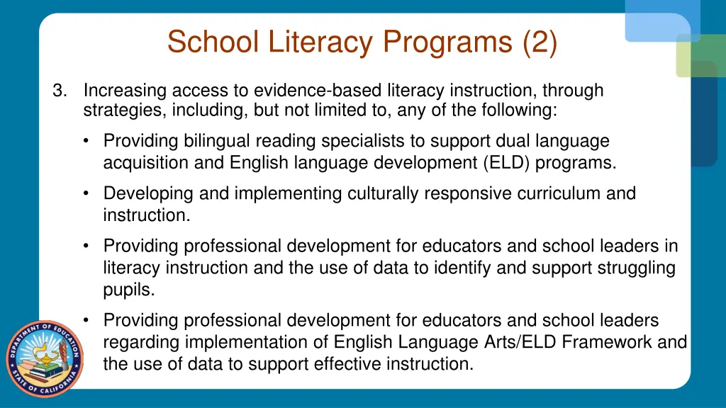 school literacy programs 2