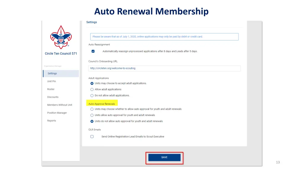 auto renewal membership 1