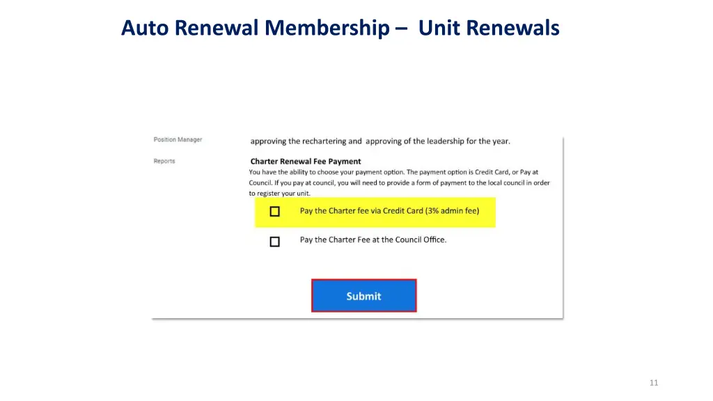 auto renewal membership unit renewals 1