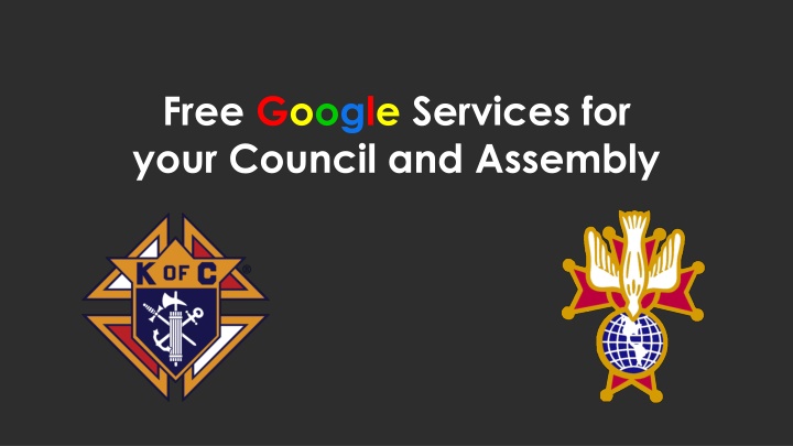 free google services for your council and assembly