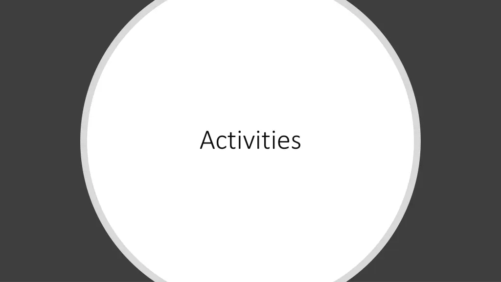 activities 1