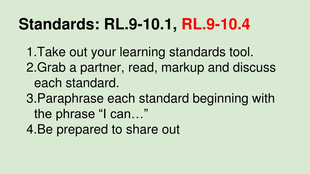 standards rl 9 10 1 rl 9 10 4